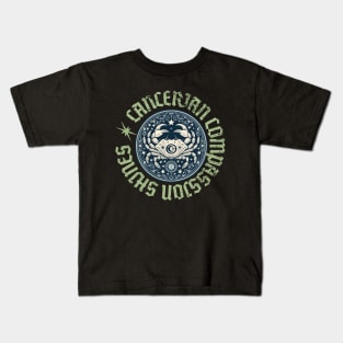 Cancer Horoscope Kids T-Shirt